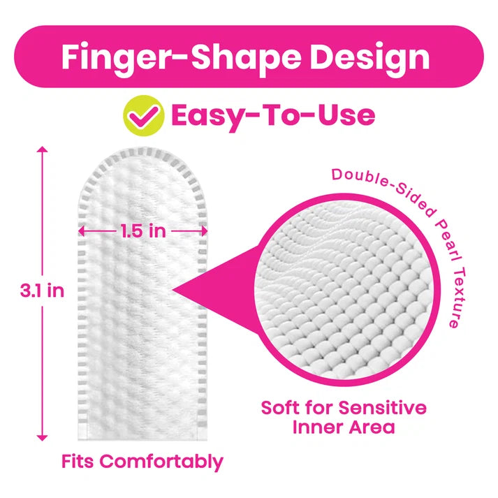 Pet Care Ear Finger Wipes