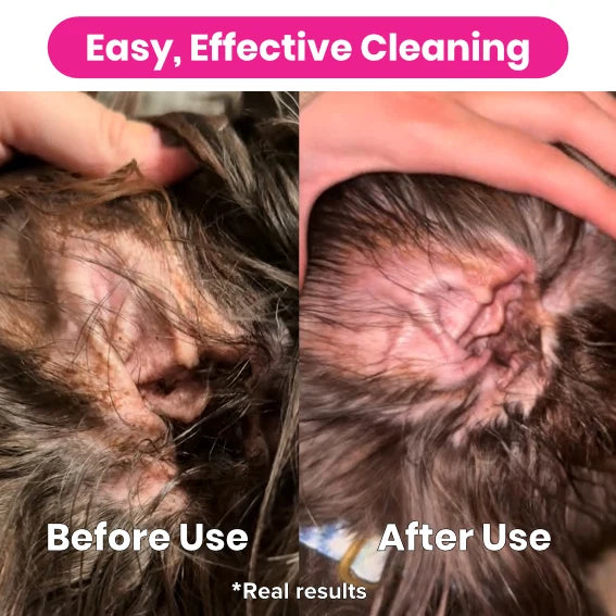 Pet Care Ear Finger Wipes